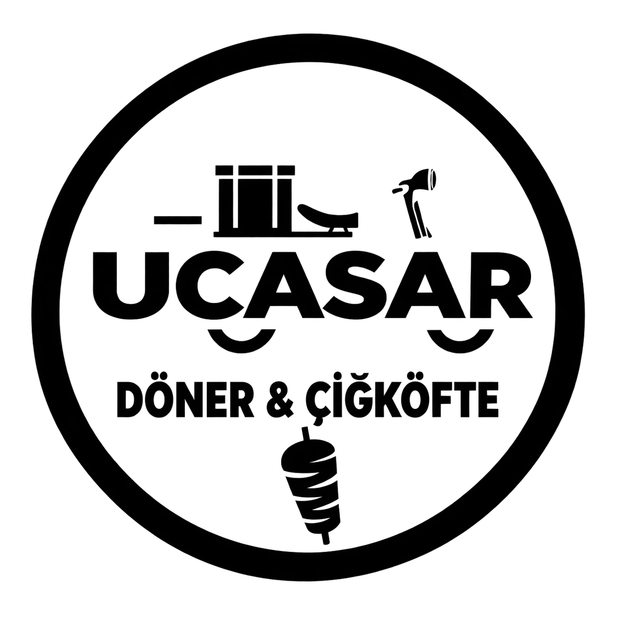 Ucasar Döner & Çiğköfte Logo
